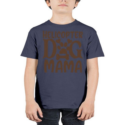 Helicopter Dog Mama Style 87# - dogs - Youth Tee Unisex