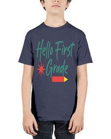 Hello First Grade 277# - first grade - Youth Tee Unisex