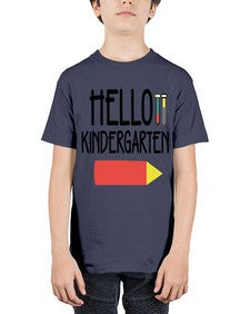 Hello Kindergarten 299# - kindergarten - Youth Tee Unisex