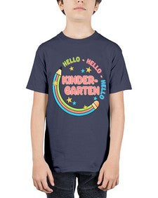 Hello Kindergarten Pencil 301# - kindergarten - Youth Tee Unisex