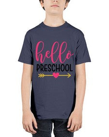 Hello Preschool 318# - prek headstart - Youth Tee Unisex