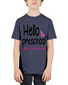 Hello preschool 317# - prek headstart - Youth Tee Unisex