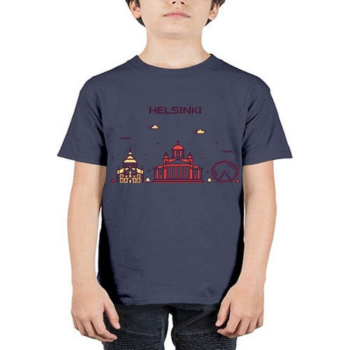 Helsinki 837# - cities - Youth Tee Unisex