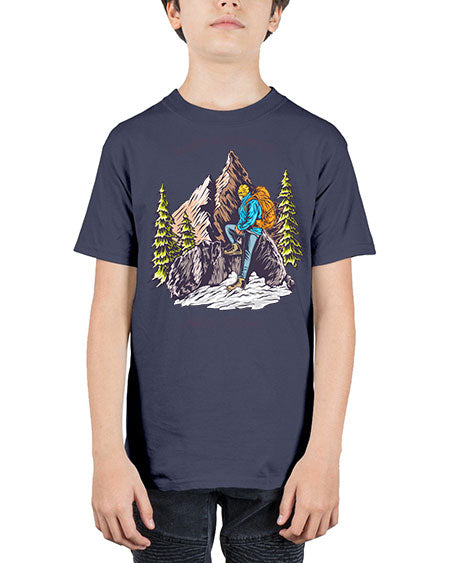 Hike More 22# - nature - Youth Tee Unisex