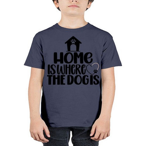Home Is Where The Dogis Style 20# - dogs - Youth Tee Unisex