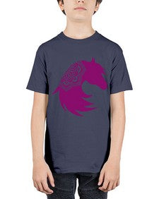 HorseFaceMandala 535# - mandala - Youth Tee Unisex