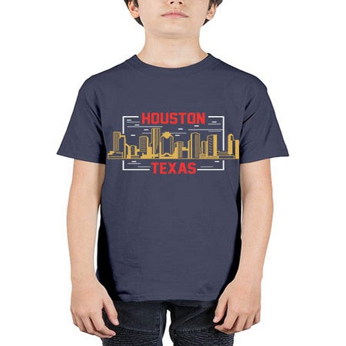 Houston 910# - cities - Youth Tee Unisex