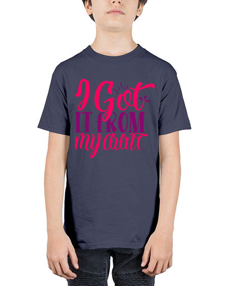 I Got It From My Aunt Style 94# - baby - Youth Tee Unisex