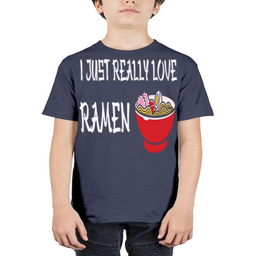 I Just Love Ramen Japanese Anime 238# - anime - Youth Tee Unisex
