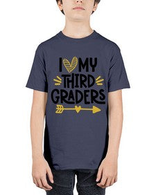 I Love My Third 368# - third grade - Youth Tee Unisex