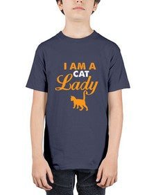 I am a cat lady - cats - Youth Tee Unisex