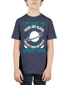 I dont belive that there are aliens 8# - ufo - Youth Tee Unisex