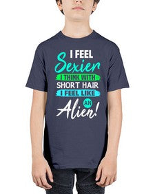 I feel sexier with short hair 12# - ufo - Youth Tee Unisex