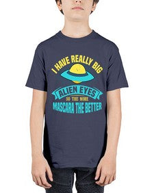 I have really big alien eyes 16# - ufo - Youth Tee Unisex