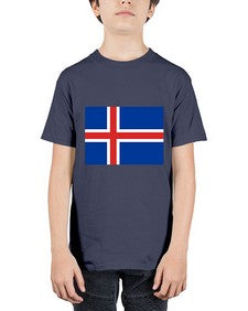 Iceland 921# - world flags - Youth Tee Unisex