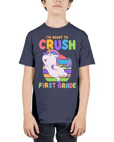 Im Ready to Crush first 387# - first grade - Youth Tee Unisex