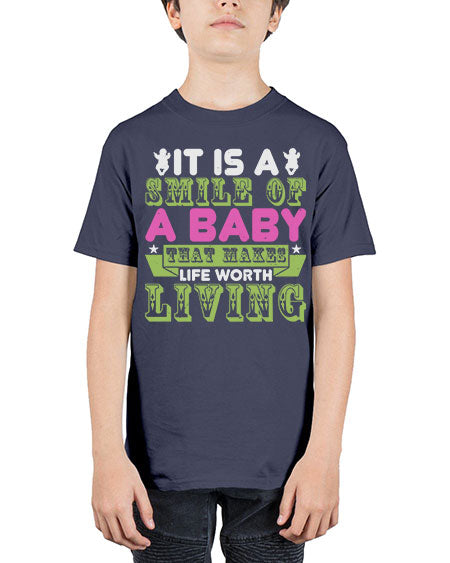 It is a smile of a baby Style 128# - baby - Youth Tee Unisex