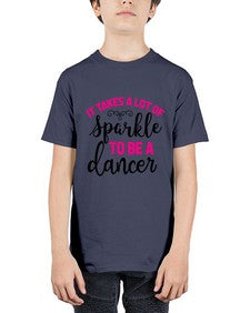 It takes a lot of sparkle to be a dancer 144# - ballet - Youth Tee Unisex