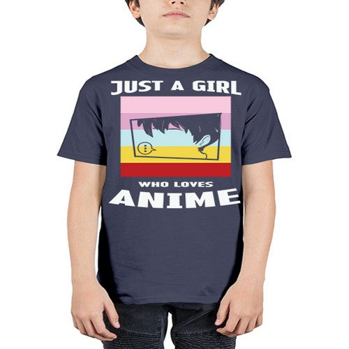 Just A Girl Who Loves Anime 265# - anime - Youth Tee Unisex