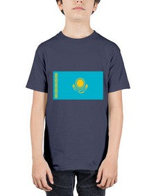 Kazakhstan 1032# - world flags - Youth Tee Unisex