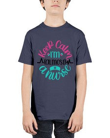 Keep Calm Im Almost Style Style 1027# - nurse - Youth Tee Unisex