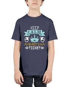 Keep calm and put in a ticket 28# - computer - Youth Tee Unisex
