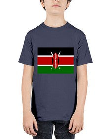 Kenya 1047# - world flags - Youth Tee Unisex