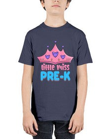 Little Miss PreK 485# - prek headstart - Youth Tee Unisex