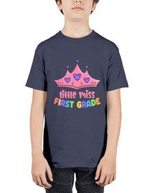 Little Miss first Grade 480# - first grade - Youth Tee Unisex