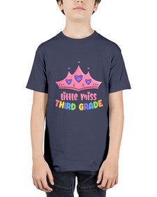 Little Miss third Grade 489# - third grade - Youth Tee Unisex