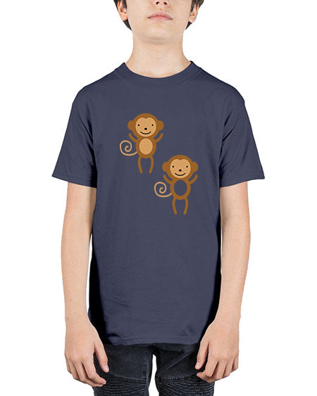 Little_monkeys_MF_5814 - monkey - Youth Tee Unisex