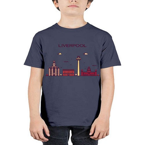Liverpool 1153# - cities - Youth Tee Unisex