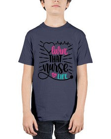 Livin That Nurse Life Style Style 1061# - nurse - Youth Tee Unisex
