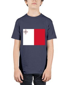 Malta 1222# - world flags - Youth Tee Unisex