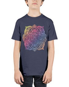 Mandala Courage Rainbow Glitter 758# - mandala - Youth Tee Unisex