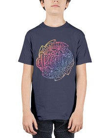 Mandala Dream Rainbow Glitter 760# - mandala - Youth Tee Unisex