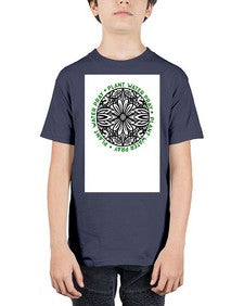 Mandala Garden Round 910# - mandala - Youth Tee Unisex