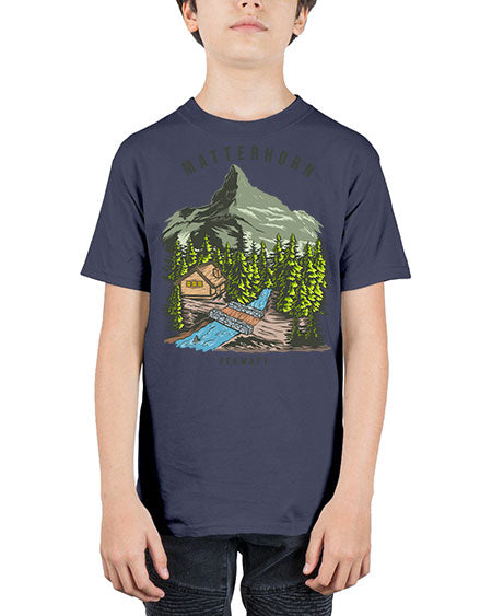 Matterhorn 21# - nature - Youth Tee Unisex