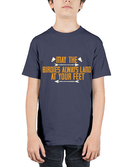 May the birdies always land at your feet 1963# - badminton - Youth Tee Unisex