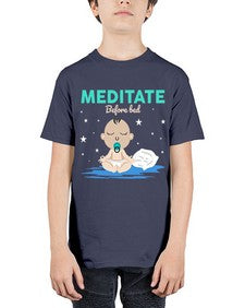 Meditate Before Bed 421# - yoga - Youth Tee Unisex