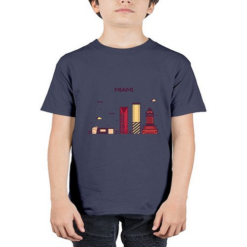 Miami 1285# - cities - Youth Tee Unisex