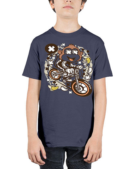 Monkey Downhill - monkey - Youth Tee Unisex