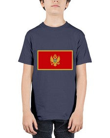 Montenegro 1344# - world flags - Youth Tee Unisex