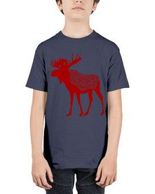 MooseMandala 940# - mandala - Youth Tee Unisex