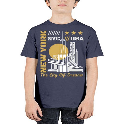 New York 1475# - cities - Youth Tee Unisex
