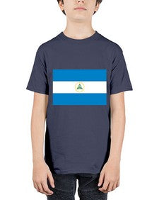 Nicaragua 1487# - world flags - Youth Tee Unisex