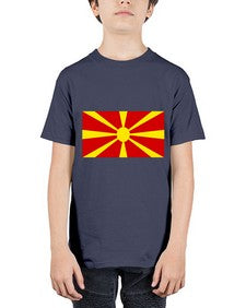 North Macedonia 1512# - world flags - Youth Tee Unisex