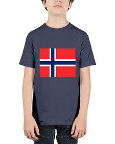 Norway 1513# - world flags - Youth Tee Unisex