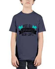 Not All Superheroes Wear Capes Style Style 1137# - nurse - Youth Tee Unisex