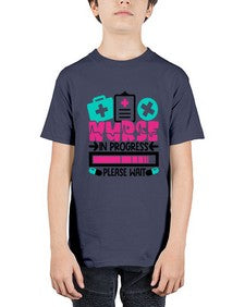Nurse In Progress Please Wait Style Style 1160# - nurse - Youth Tee Unisex